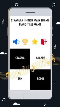 Stranger Things Main Theme Piano Tiles Game游戏截图3