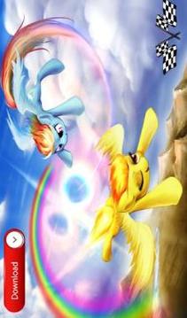 Rainbow Dash Race Of The Edge游戏截图3