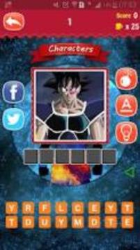 Dbz quiz游戏截图2