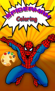 Spider-Man Coloring pages : Spider Games游戏截图1