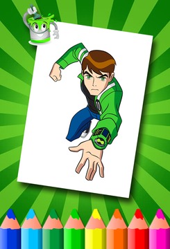 Ben 10 Colouring Book游戏截图2