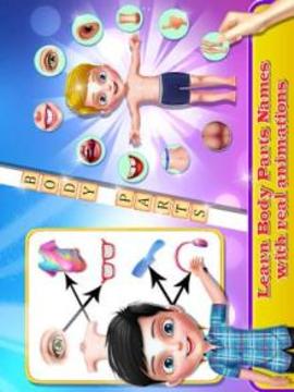 Our Body Parts - Human Body Part Learning for kids游戏截图2