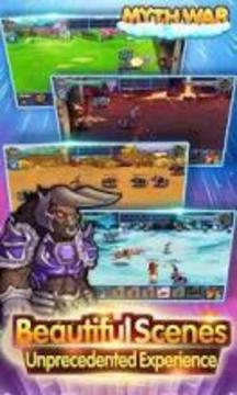 Myth War - Strategy Tower Defense Game游戏截图4