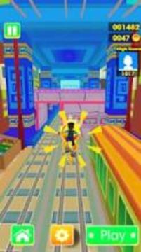 Bus & Subway Train Surf Run 3D游戏截图3