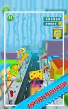 Run Spongebob Giving Krabby Patty游戏截图2