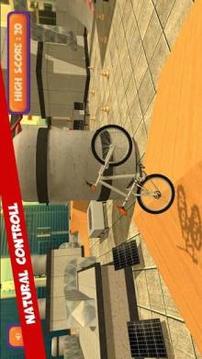 BMX Cycle Stunt : 2 Finger Touch Ride & Stunts游戏截图2