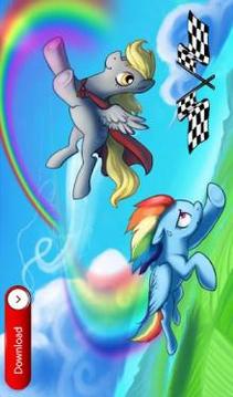 Rainbow Dash Race Of The Edge游戏截图2