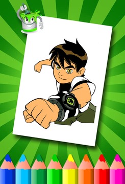 Ben 10 Colouring Book游戏截图4