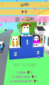 Blocky Friends: Dice Battle Ground游戏截图1