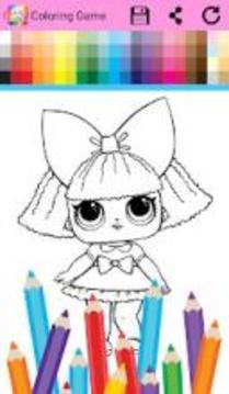 Surprise Lol Coloring Book Dolls游戏截图1