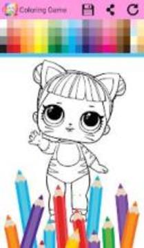 Surprise Lol Coloring Book Dolls游戏截图5