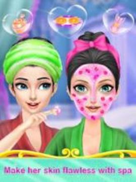Indian Style Wedding Makeup - Indian Makeover Game游戏截图2