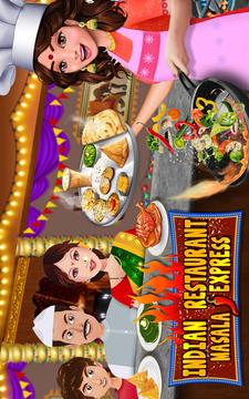 印度食品餐厅厨房故事烹饪游戏游戏截图4