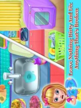 My House Clean - Girls Home Cleanup Game游戏截图3