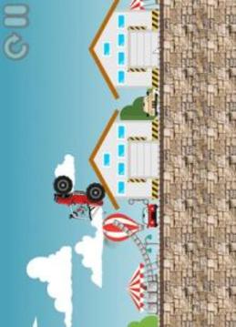 Monster Truck Oggy Hill Racing游戏截图4