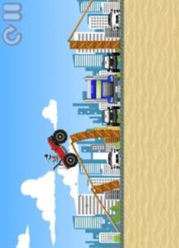 Monster Truck Oggy Hill Racing游戏截图1