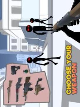 Stickman Shooter: 3D Rasstrel游戏截图2