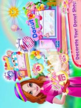 Sweet Donut Maker - Crazy Cooking Bakery Shop游戏截图2