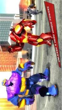 Iron Avenger : Superhero Robot Fighting Game游戏截图2