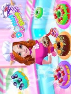 Sweet Donut Maker - Crazy Cooking Bakery Shop游戏截图4