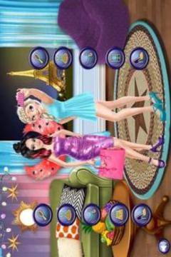 Ice Princess & Ladybug Paris Selfie Game游戏截图4