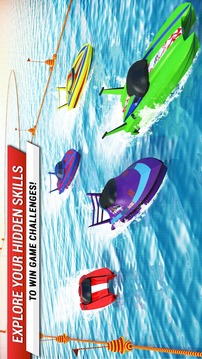 Speed Boat Extreme Turbo Race 3D游戏截图2