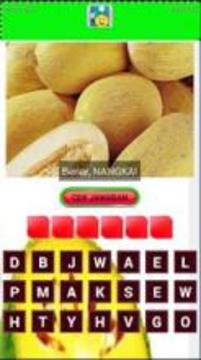 Kuis Tebak Nama Buah-Buahan游戏截图2