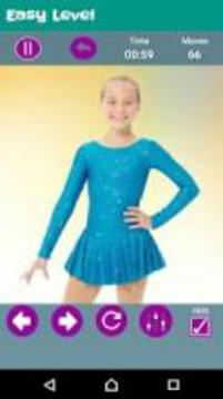 Ice Skating Ballerina HD Puzzle游戏截图1