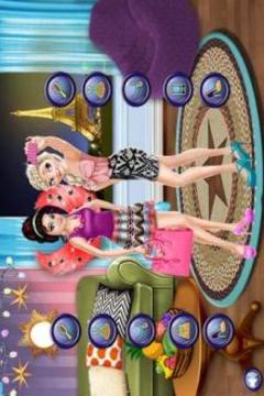 Ice Princess & Ladybug Paris Selfie Game游戏截图3