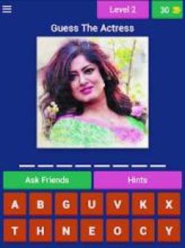 Bangladeshi Actor Actress Quiz Free游戏截图4