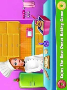 Kids Donut Bakery Food Maker Game游戏截图5