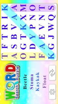 Word Search Puzzle English游戏截图1