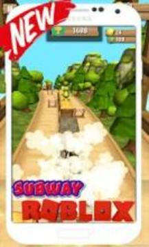 Subway Blox Surf Runner 3D游戏截图2