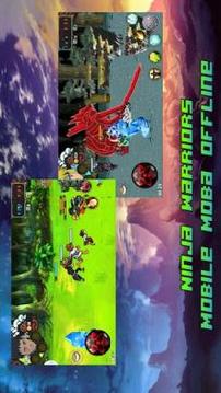 Ninja Warriors - Mobile Moba Offline游戏截图4