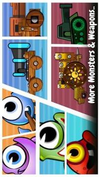 Ninja Frog Hero: Love Cannon Balls游戏截图2