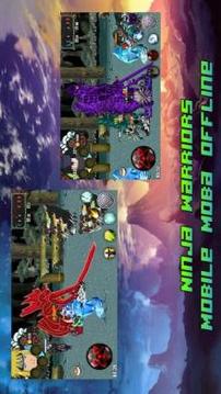 Ninja Warriors - Mobile Moba Offline游戏截图5