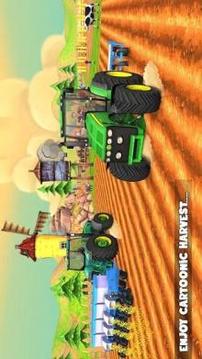 Cotton Farming: Harvester Simulator 2018游戏截图4