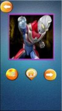 Crazy puzzle : Ultraman warriros Galaxy hero game游戏截图2