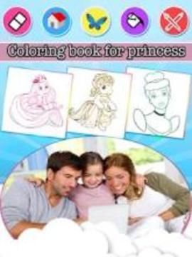 ❤️ Princess Coloring Pages For Kids & Adults **游戏截图5