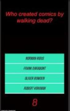 quiz : how well do you know the walking dead游戏截图3