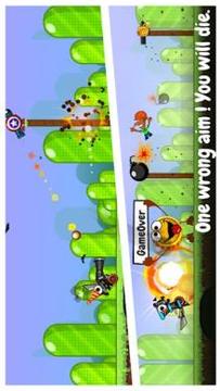 Ninja Frog Hero: Love Cannon Balls游戏截图5