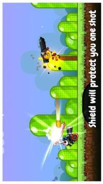 Ninja Frog Hero: Love Cannon Balls游戏截图4