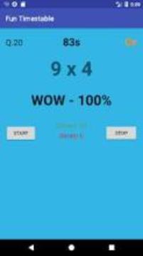 Fun Times Table Quiz - Free游戏截图4