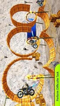 Tricky Bike Stunt Master Crazy Stuntman Bike Rider游戏截图2