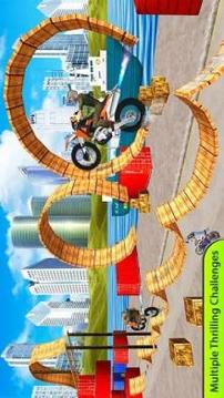 Tricky Bike Stunt Master Crazy Stuntman Bike Rider游戏截图5