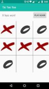 Tic Tac Toe - 2 players游戏截图1