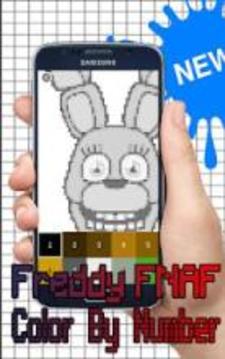 FnAF Color by number - Pixel art sandbox coloring游戏截图2