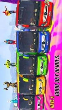 Superhero Modern Bus Coach Driver Simulator 2018游戏截图2