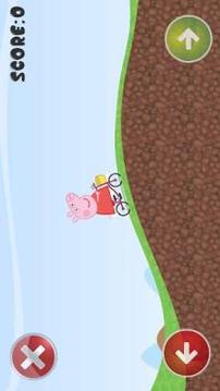 Hill Climb Peppa Kids Race 2018游戏截图1