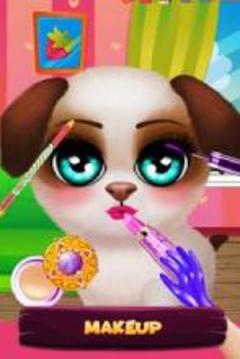 Puppy Dog Makeup Salon: Pet Makeover Salon & Spa游戏截图5